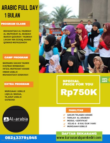 Kursus Bahasa ARAB 1 BULAN