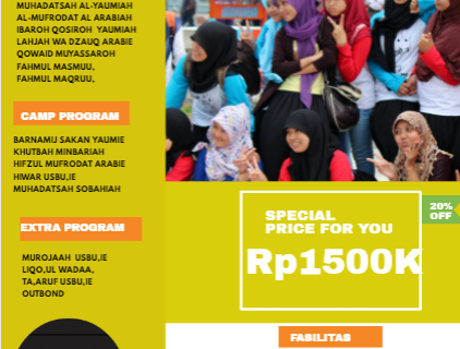 Kursus Bahasa ARAB 2 BULAN