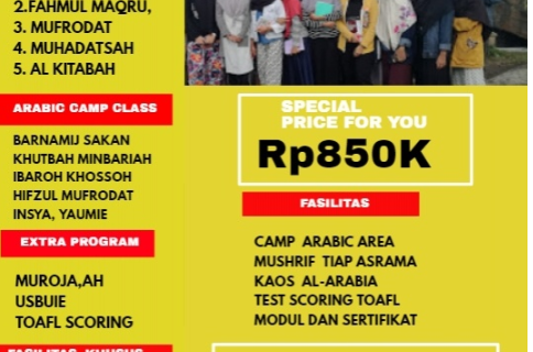 Kursus Bahasa toalf 1 bulan