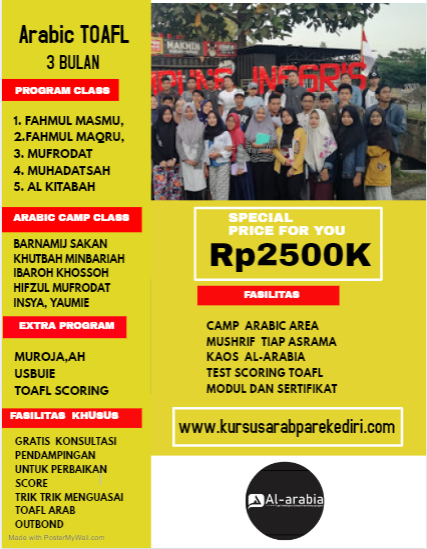 Kursus Bahasa toalf 3 bulan